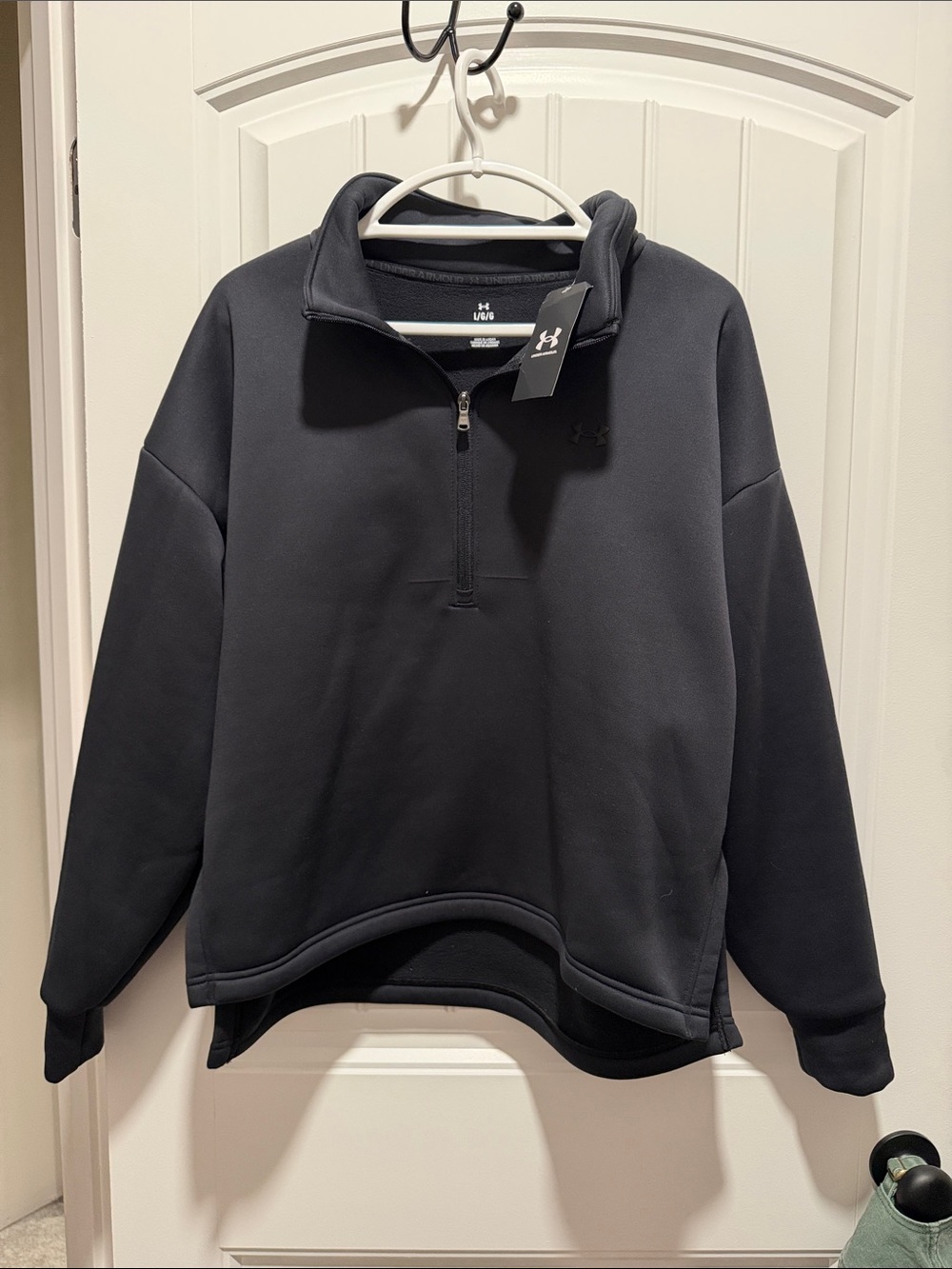 Under Armour Women's Black Half-Zip Performance Pullover